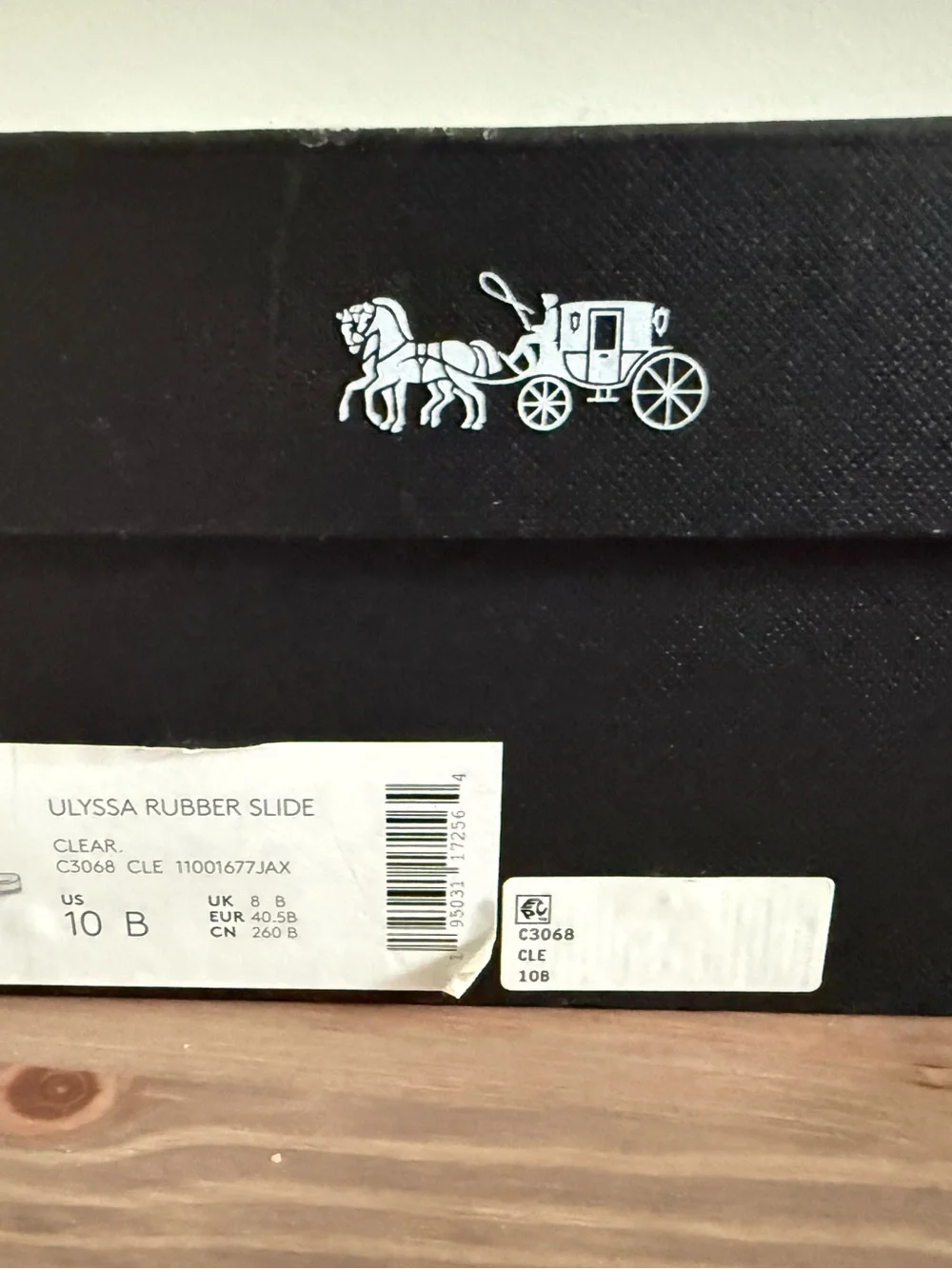 Coach never worn